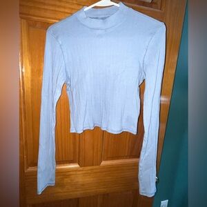 Mock neck long sleeve